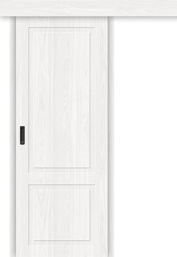 Межкомнатная дверь-купе Граффити-12 White Dreamline